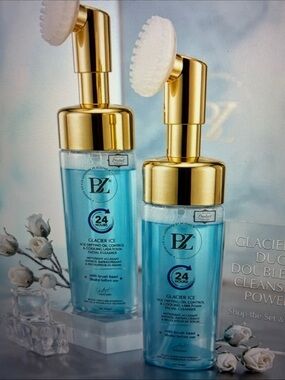 Glacier Ice Blue Facial Cleanser